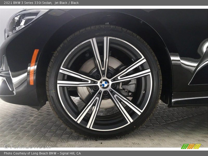 Jet Black / Black 2021 BMW 3 Series 330i Sedan