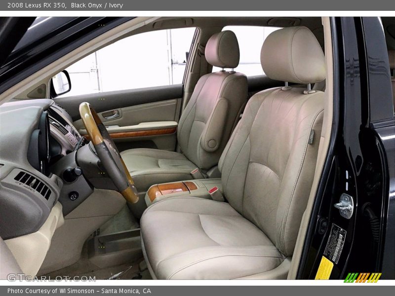 Black Onyx / Ivory 2008 Lexus RX 350