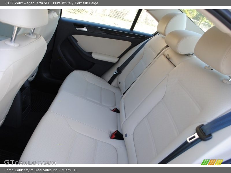 Rear Seat of 2017 Jetta SEL