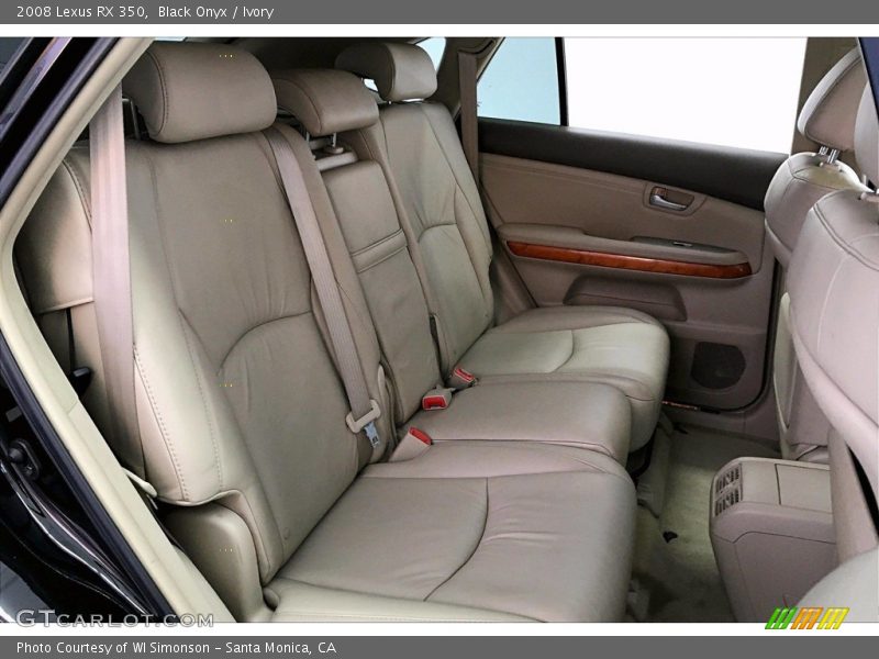 Black Onyx / Ivory 2008 Lexus RX 350