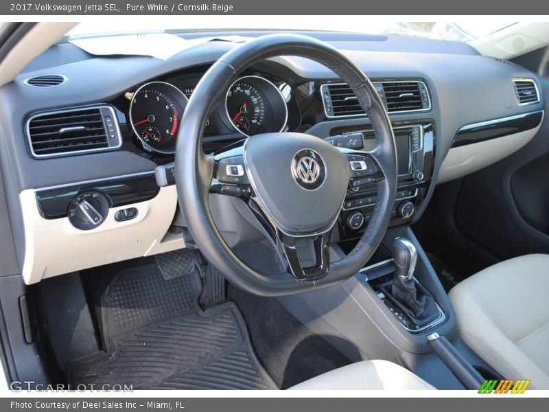 Dashboard of 2017 Jetta SEL