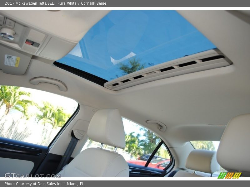 Sunroof of 2017 Jetta SEL