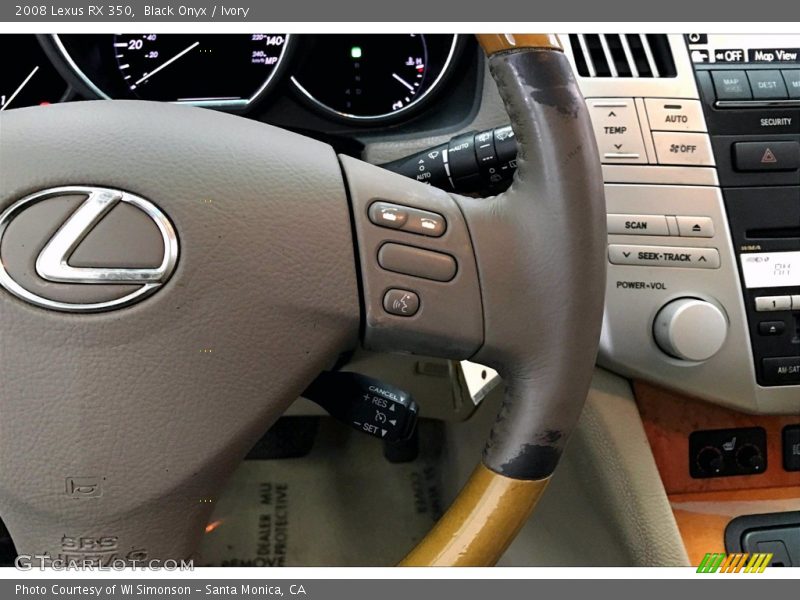 Black Onyx / Ivory 2008 Lexus RX 350