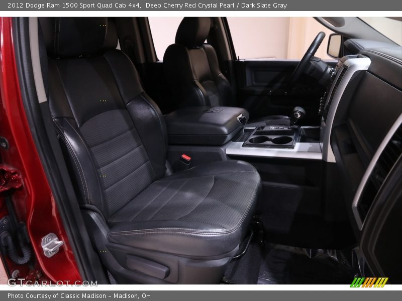 Deep Cherry Red Crystal Pearl / Dark Slate Gray 2012 Dodge Ram 1500 Sport Quad Cab 4x4