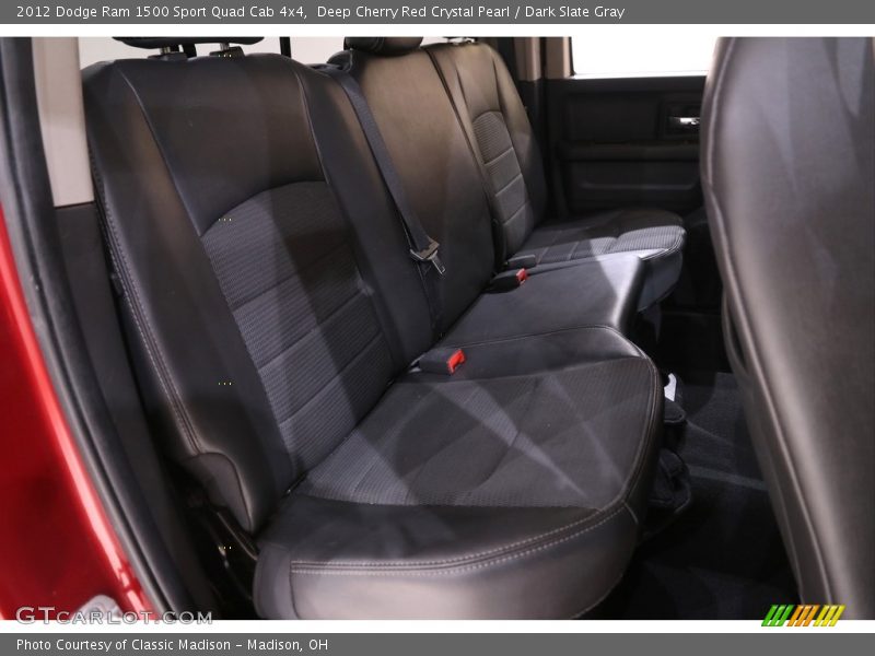 Deep Cherry Red Crystal Pearl / Dark Slate Gray 2012 Dodge Ram 1500 Sport Quad Cab 4x4