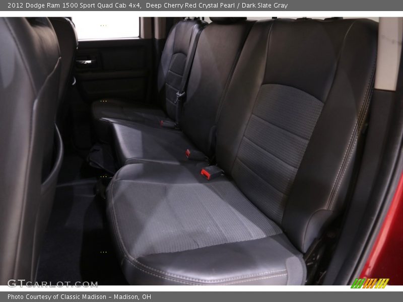 Deep Cherry Red Crystal Pearl / Dark Slate Gray 2012 Dodge Ram 1500 Sport Quad Cab 4x4