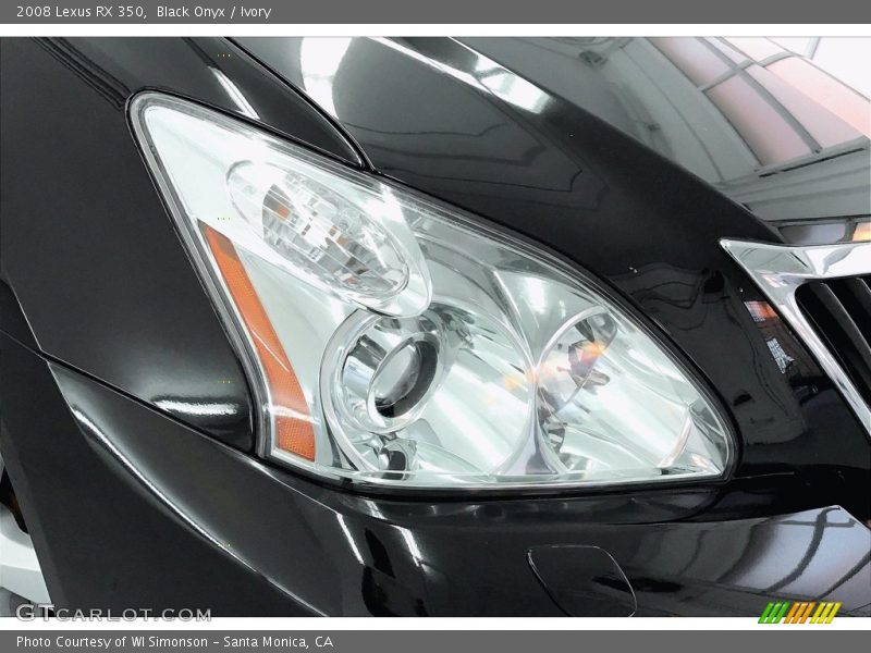Black Onyx / Ivory 2008 Lexus RX 350