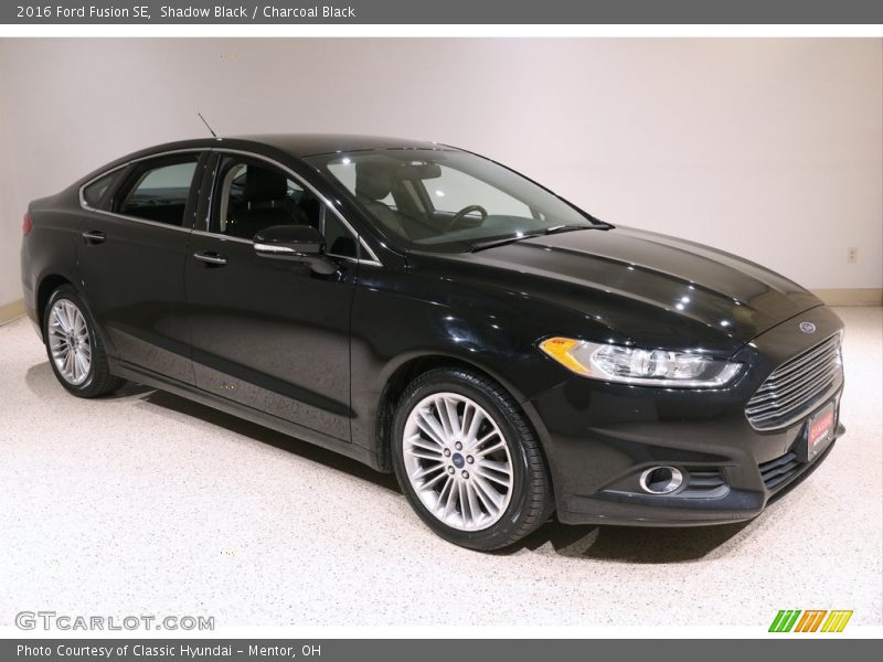 Shadow Black / Charcoal Black 2016 Ford Fusion SE