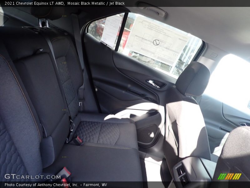 Mosaic Black Metallic / Jet Black 2021 Chevrolet Equinox LT AWD