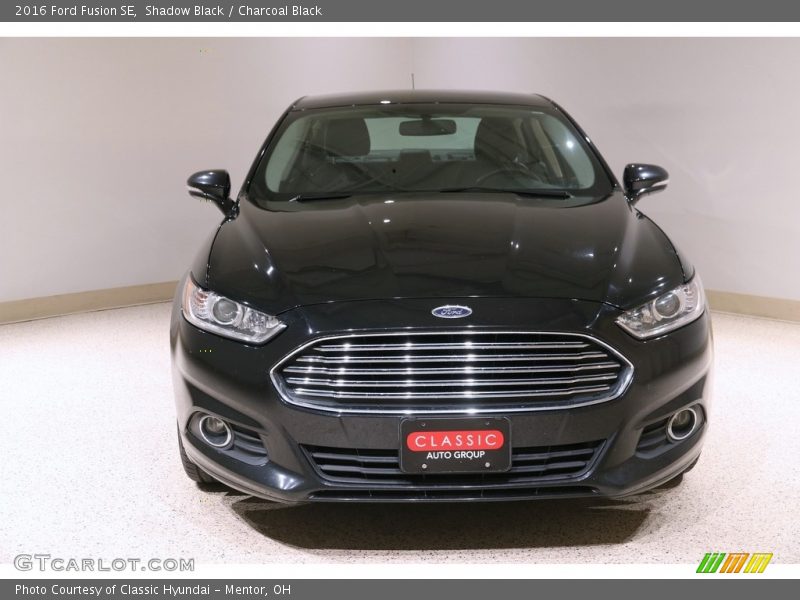 Shadow Black / Charcoal Black 2016 Ford Fusion SE