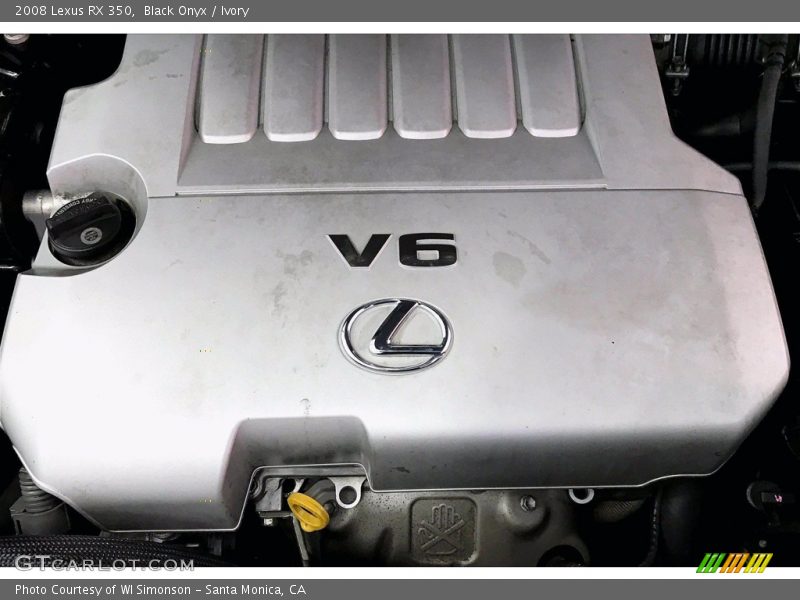Black Onyx / Ivory 2008 Lexus RX 350