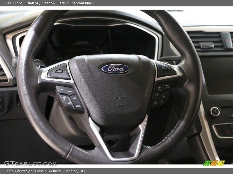 Shadow Black / Charcoal Black 2016 Ford Fusion SE