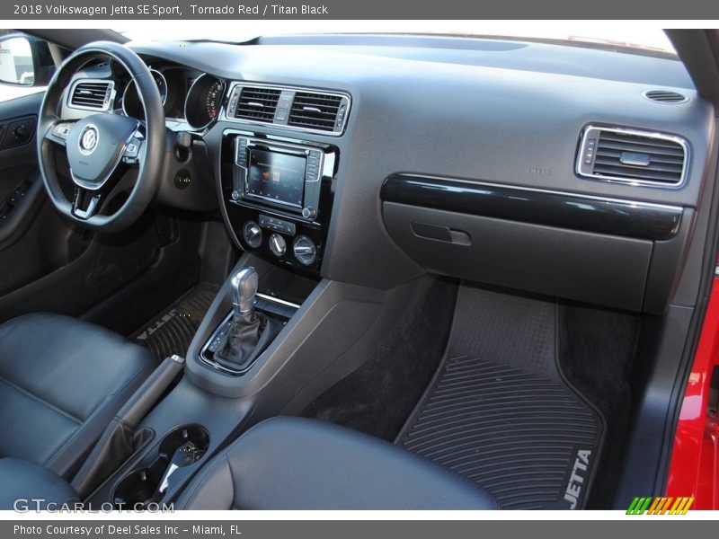 Dashboard of 2018 Jetta SE Sport
