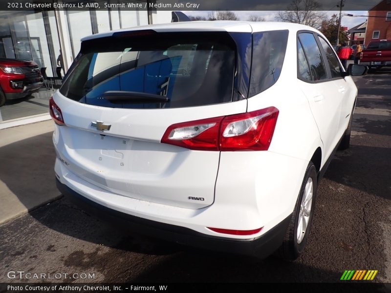 Summit White / Medium Ash Gray 2021 Chevrolet Equinox LS AWD
