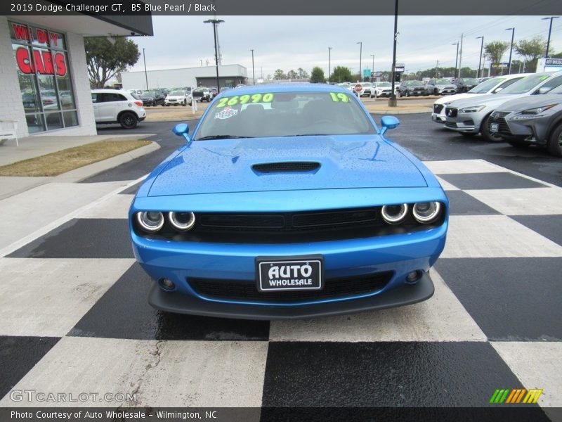 B5 Blue Pearl / Black 2019 Dodge Challenger GT