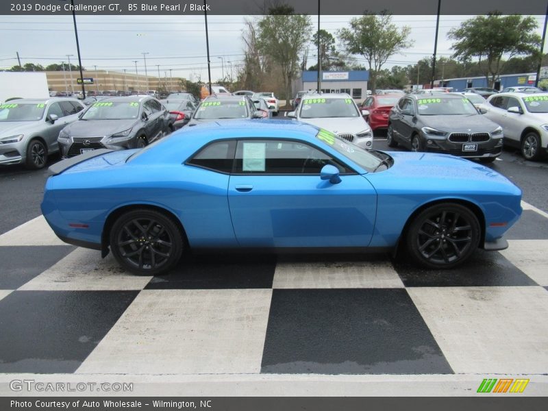 B5 Blue Pearl / Black 2019 Dodge Challenger GT