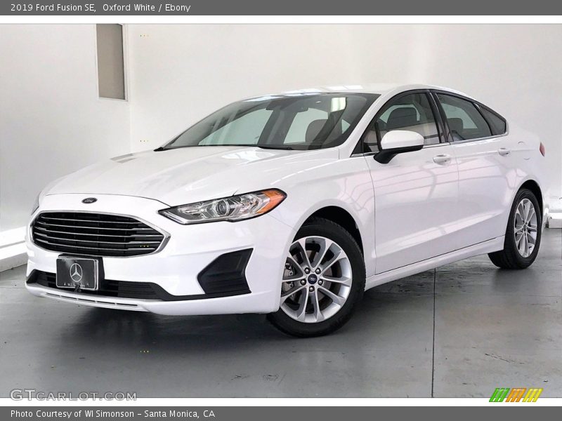 Oxford White / Ebony 2019 Ford Fusion SE