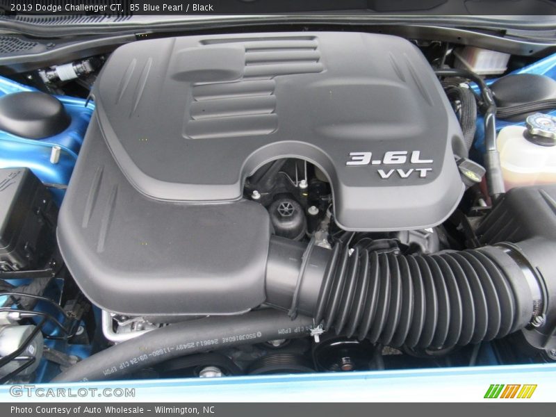 B5 Blue Pearl / Black 2019 Dodge Challenger GT