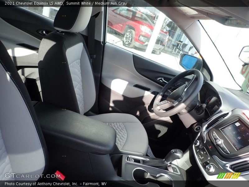Summit White / Medium Ash Gray 2021 Chevrolet Equinox LS AWD