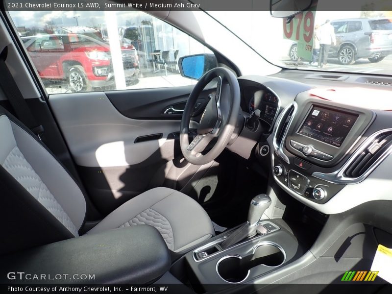 Summit White / Medium Ash Gray 2021 Chevrolet Equinox LS AWD