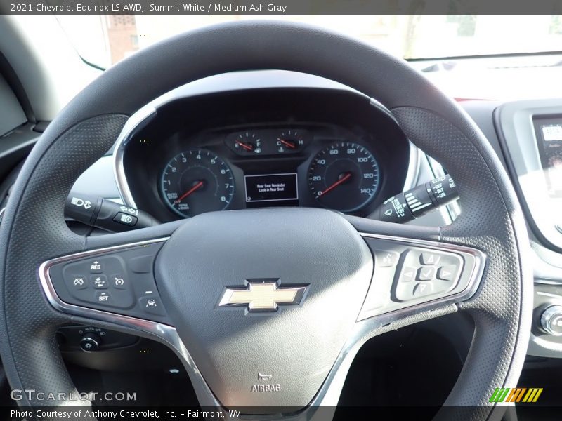 Summit White / Medium Ash Gray 2021 Chevrolet Equinox LS AWD
