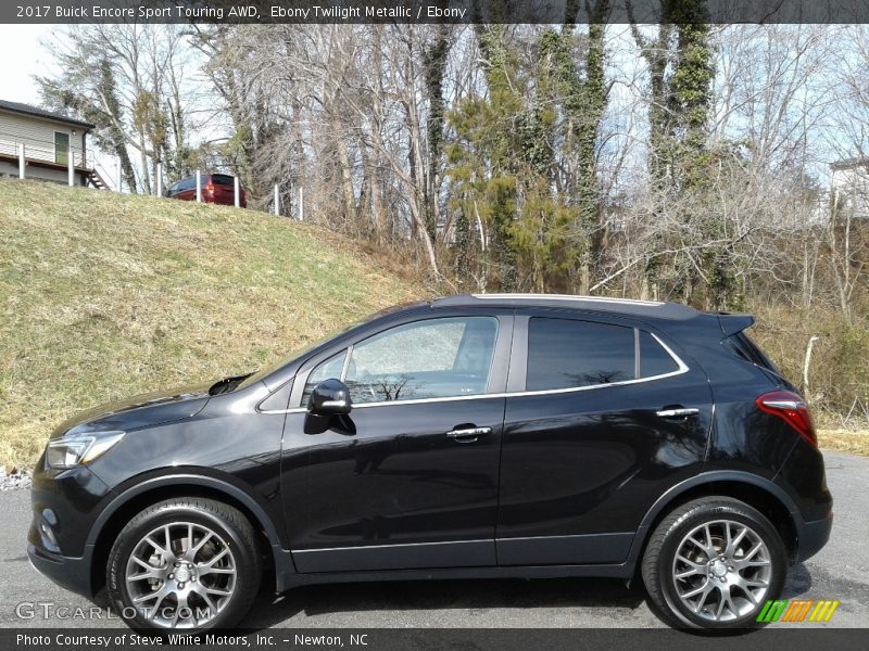 Ebony Twilight Metallic / Ebony 2017 Buick Encore Sport Touring AWD