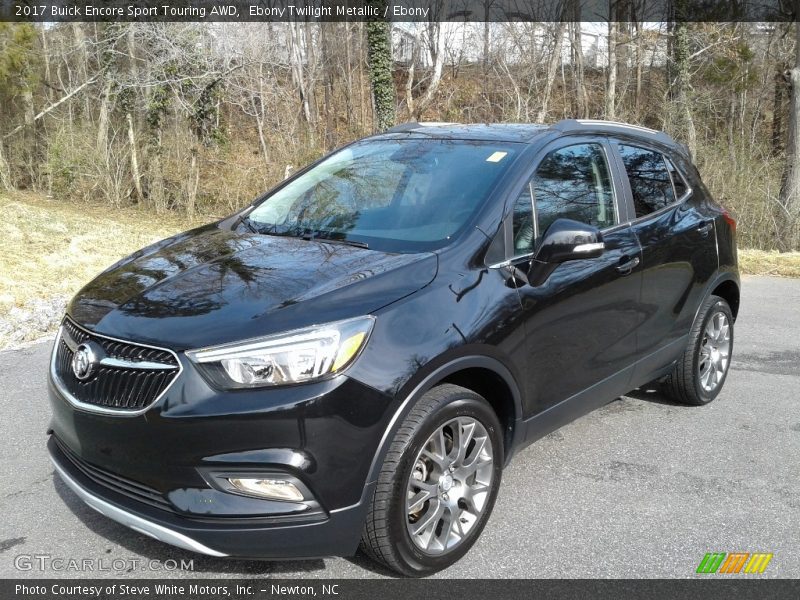 Ebony Twilight Metallic / Ebony 2017 Buick Encore Sport Touring AWD