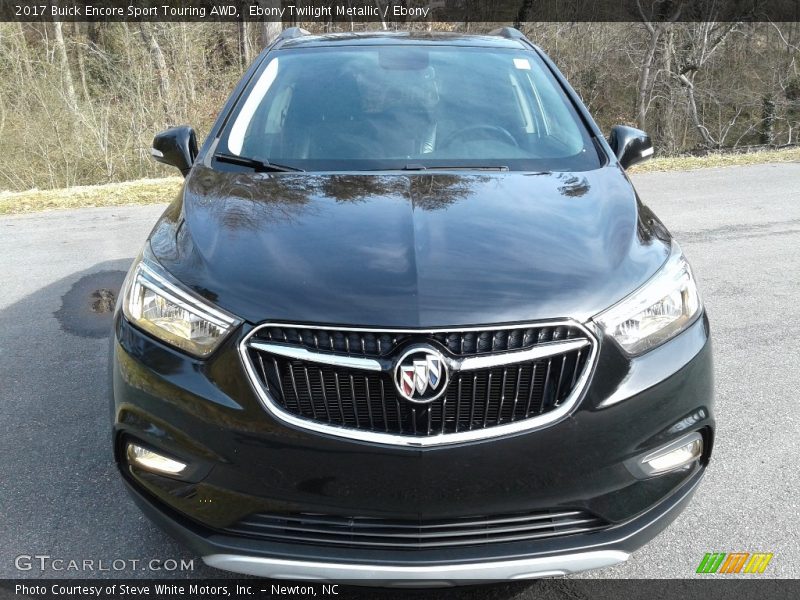 Ebony Twilight Metallic / Ebony 2017 Buick Encore Sport Touring AWD