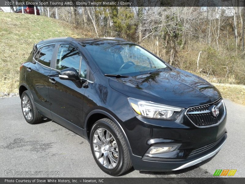 Ebony Twilight Metallic / Ebony 2017 Buick Encore Sport Touring AWD