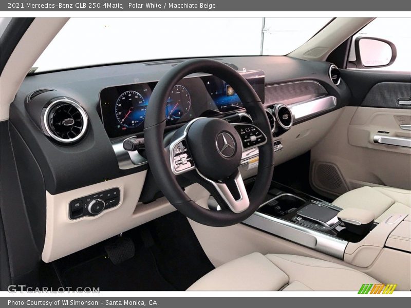 Polar White / Macchiato Beige 2021 Mercedes-Benz GLB 250 4Matic