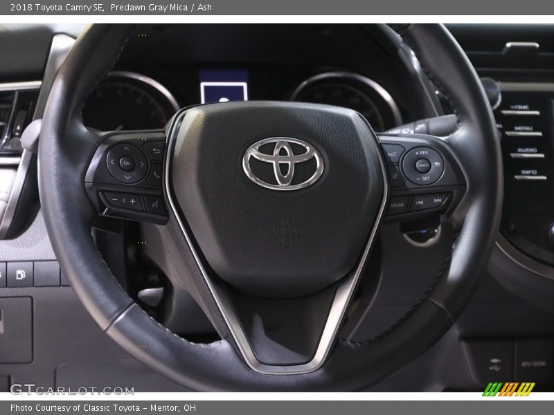 Predawn Gray Mica / Ash 2018 Toyota Camry SE