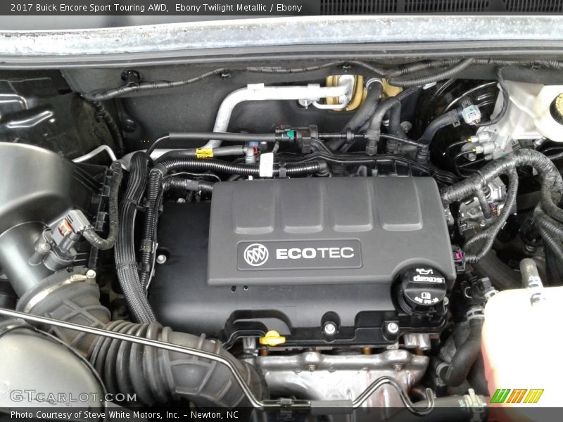 Ebony Twilight Metallic / Ebony 2017 Buick Encore Sport Touring AWD