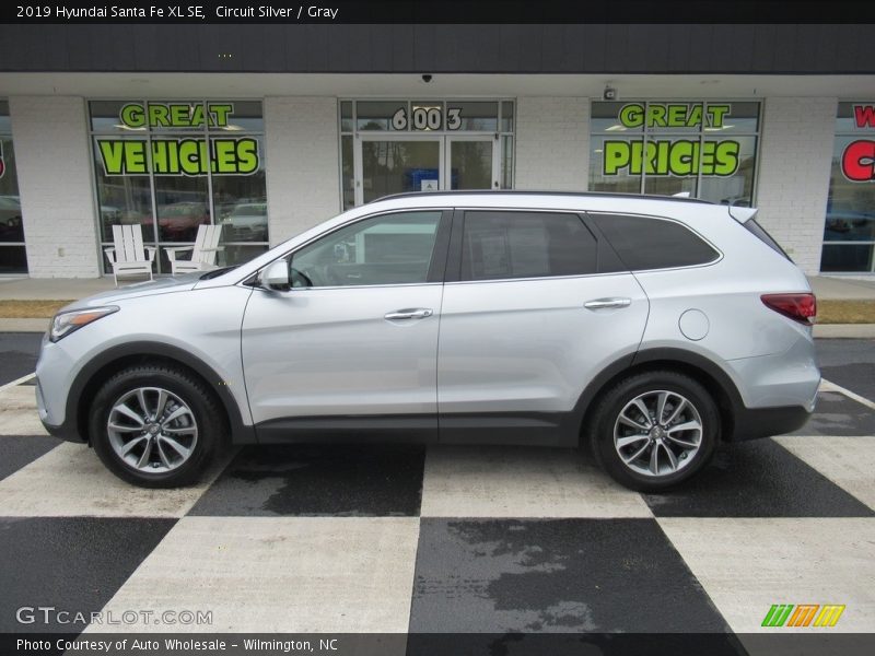 Circuit Silver / Gray 2019 Hyundai Santa Fe XL SE