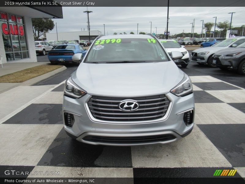 Circuit Silver / Gray 2019 Hyundai Santa Fe XL SE
