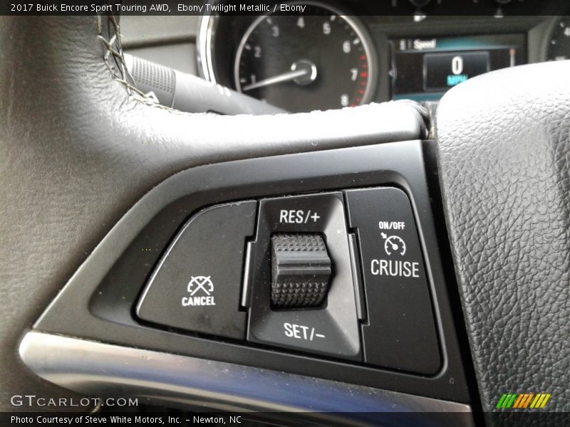 Ebony Twilight Metallic / Ebony 2017 Buick Encore Sport Touring AWD