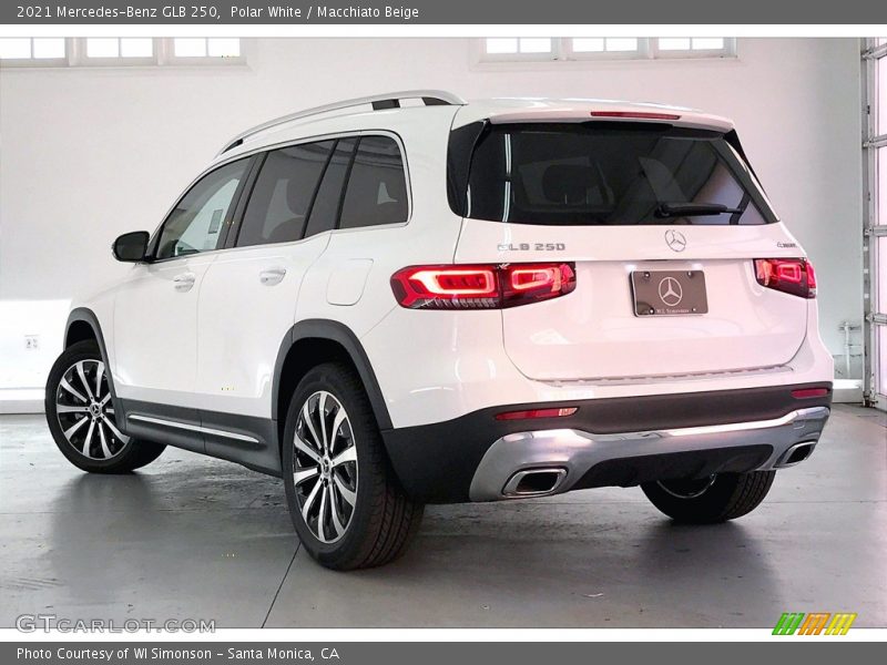 Polar White / Macchiato Beige 2021 Mercedes-Benz GLB 250