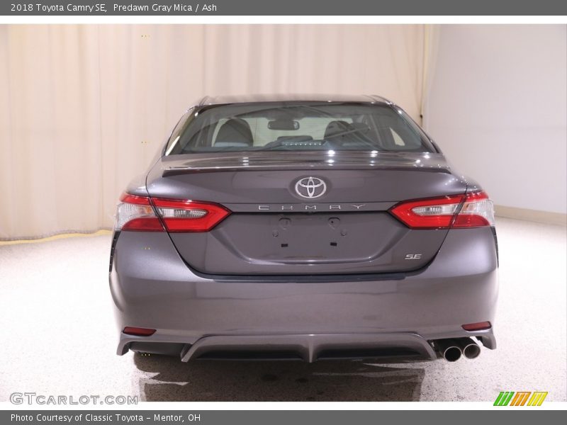 Predawn Gray Mica / Ash 2018 Toyota Camry SE