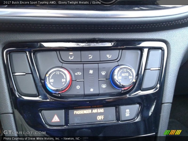 Ebony Twilight Metallic / Ebony 2017 Buick Encore Sport Touring AWD