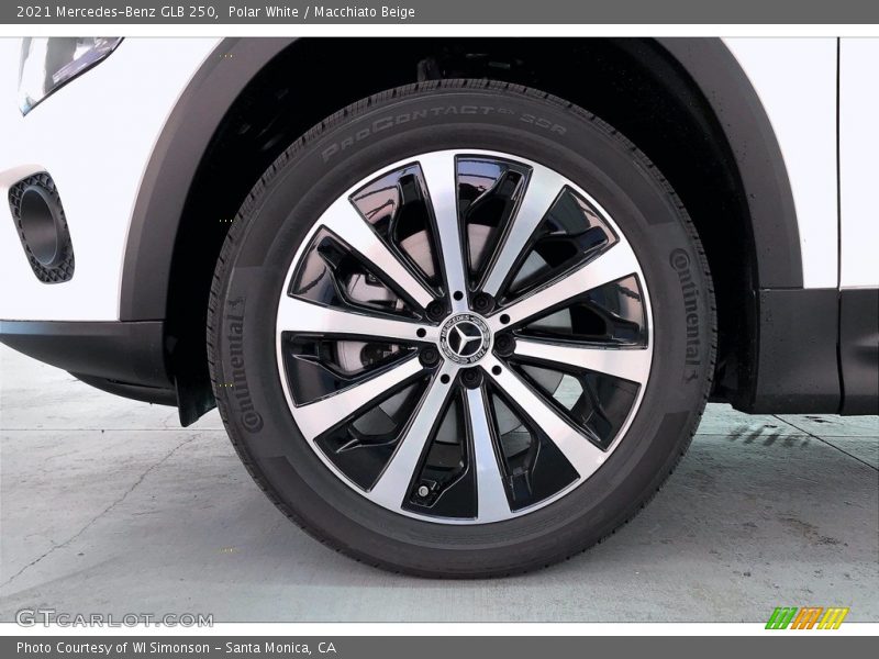 Polar White / Macchiato Beige 2021 Mercedes-Benz GLB 250