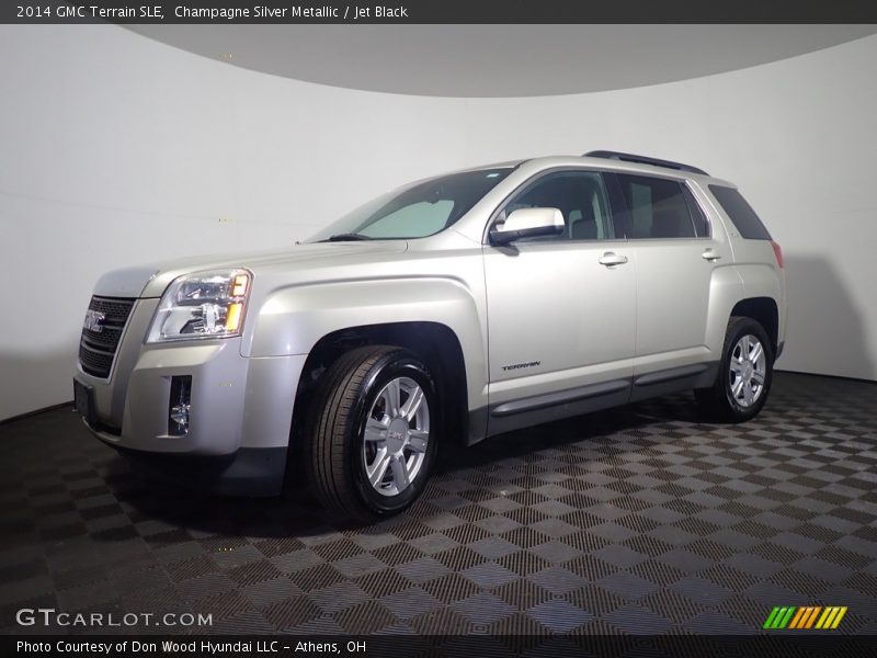 Champagne Silver Metallic / Jet Black 2014 GMC Terrain SLE