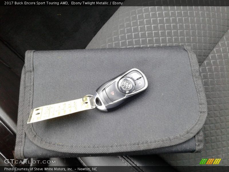 Ebony Twilight Metallic / Ebony 2017 Buick Encore Sport Touring AWD