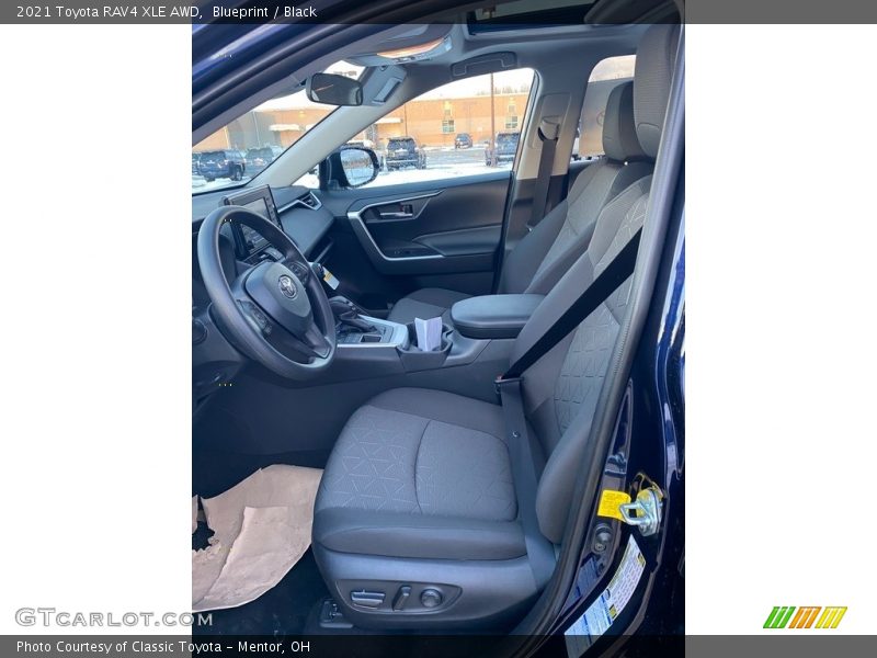 Blueprint / Black 2021 Toyota RAV4 XLE AWD