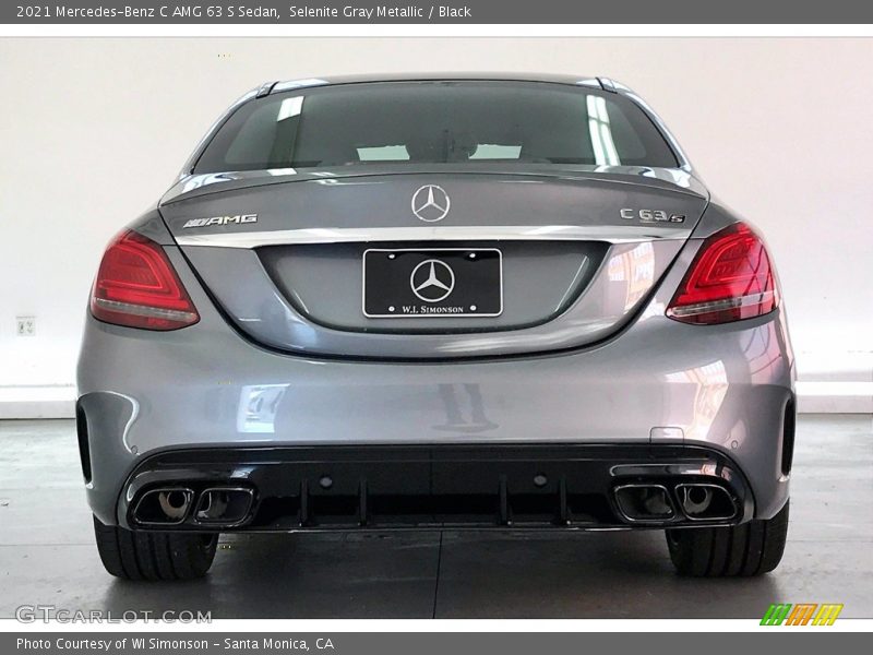 Selenite Gray Metallic / Black 2021 Mercedes-Benz C AMG 63 S Sedan