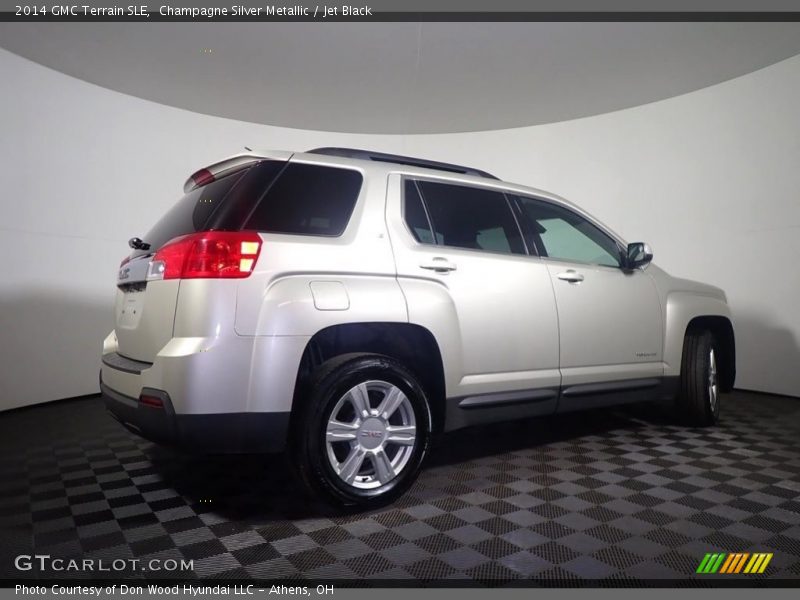 Champagne Silver Metallic / Jet Black 2014 GMC Terrain SLE