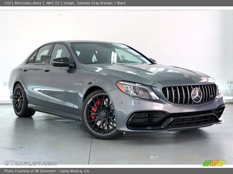 Selenite Gray Metallic / Black 2021 Mercedes-Benz C AMG 63 S Sedan