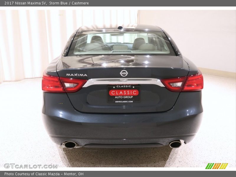 Storm Blue / Cashmere 2017 Nissan Maxima SV