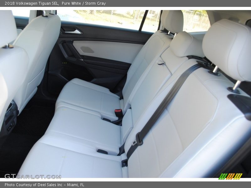 Rear Seat of 2018 Tiguan SEL