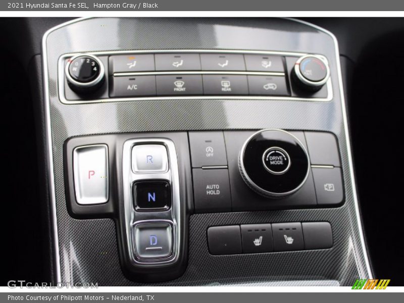 Hampton Gray / Black 2021 Hyundai Santa Fe SEL