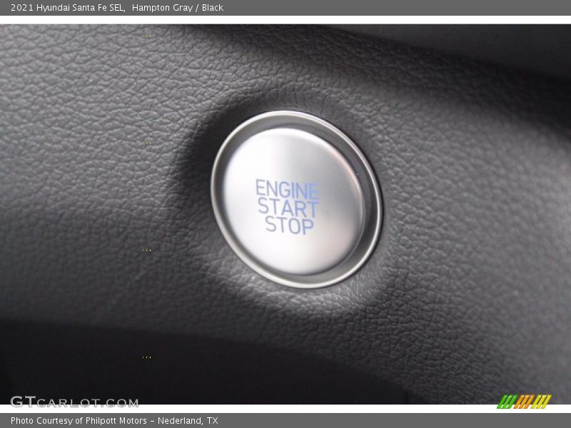 Hampton Gray / Black 2021 Hyundai Santa Fe SEL