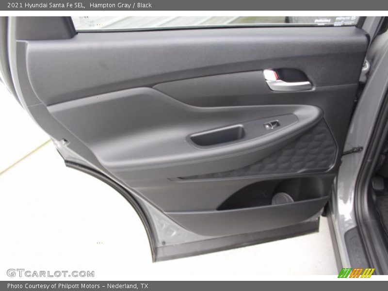 Hampton Gray / Black 2021 Hyundai Santa Fe SEL